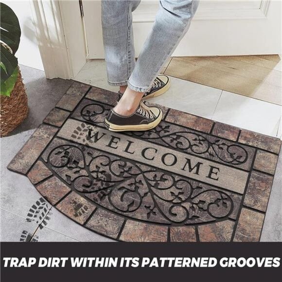 Thick Welcome Mats Outdoor, 24 * 36" Large Front Door Mat Outdoor Entrance - Picture 6 of 7